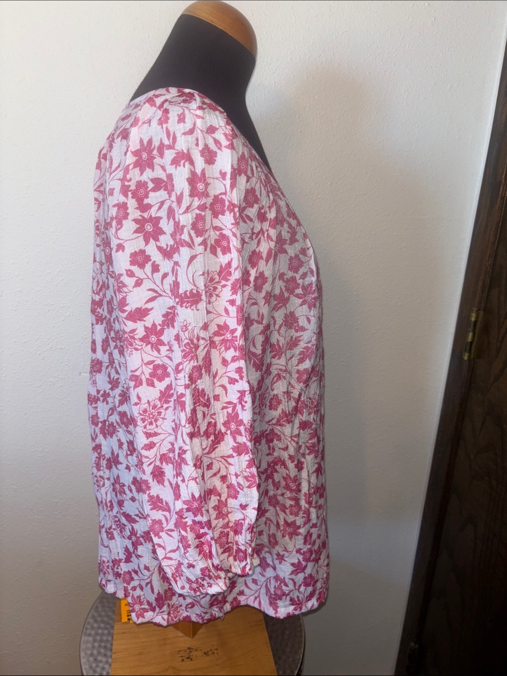 CJ Banks Lightweight Pullover Floral Top size 2X - Picture 4 of 8